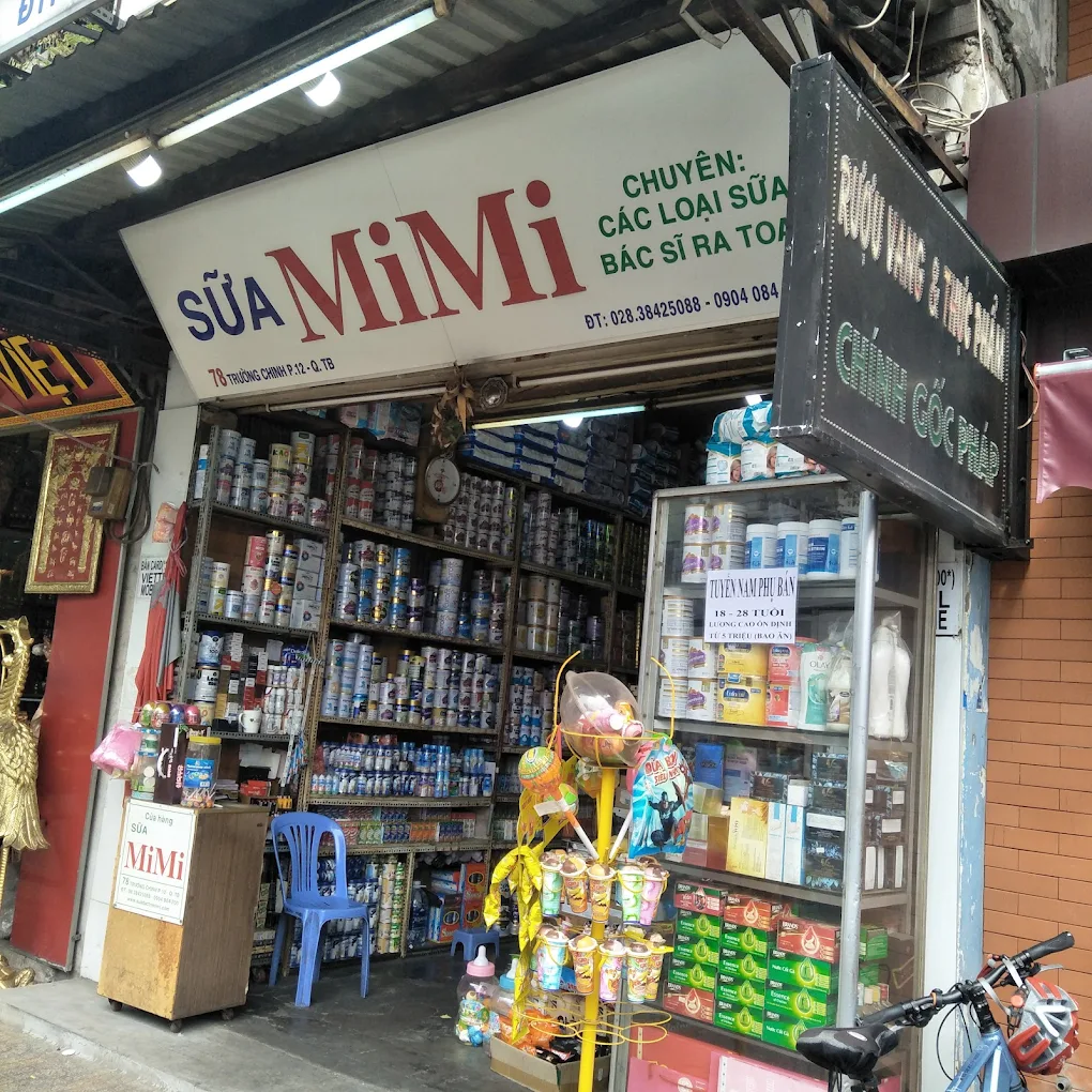 Kết nối với cửa hàng Sữa Mimi
