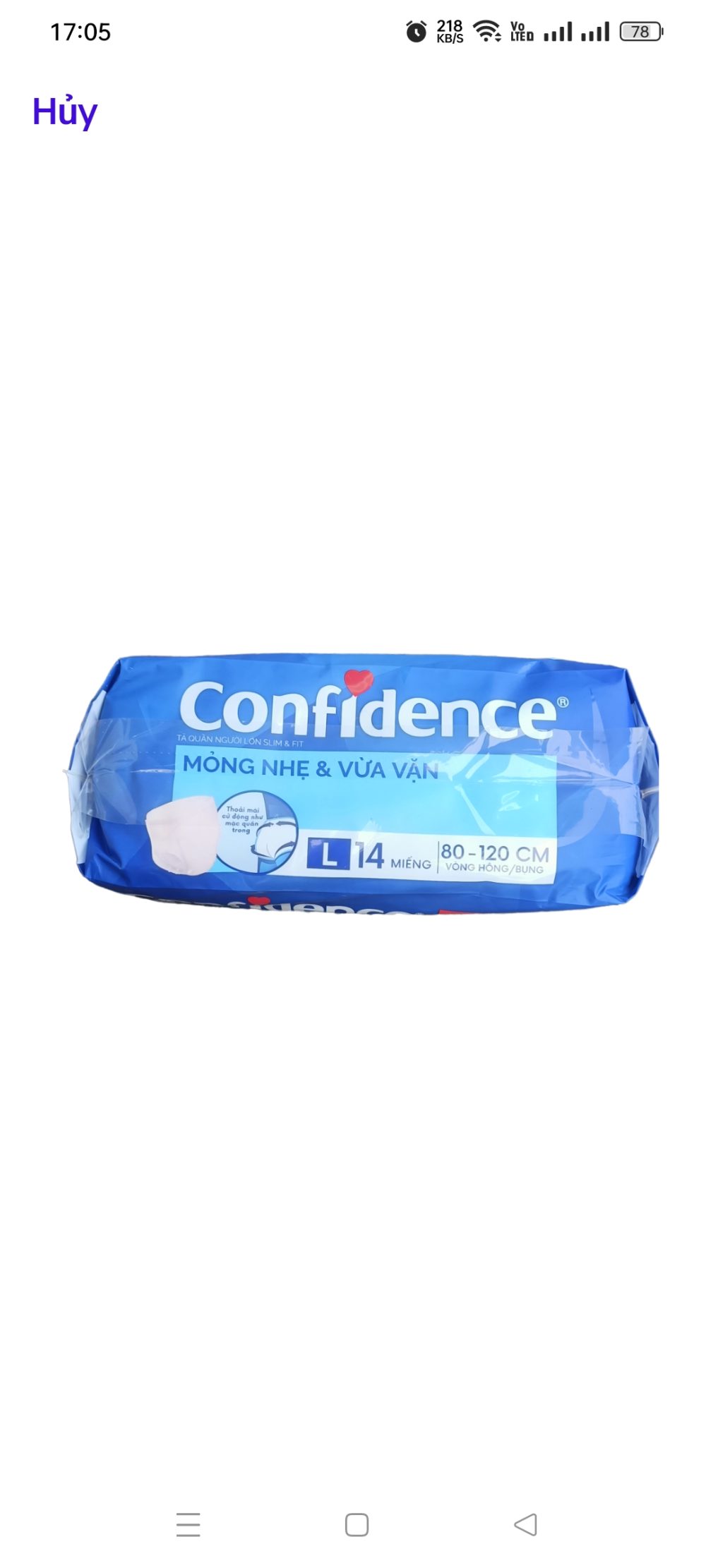 Tã Quần Confidence - Hình ảnh 2