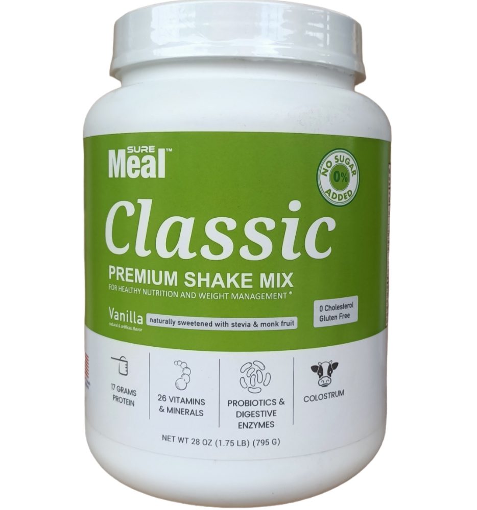 Sữa SureMeal Classic Màu Xanh 780g