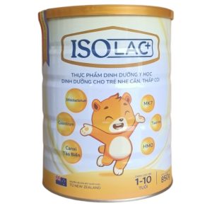 Sữa Isolac+ 850g