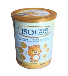 Isolac+ Dinh dưỡng dành cho trẻ biếng ăn, thấp còi