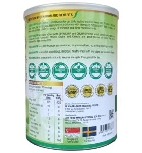 ĐẶC TÍNH sữa 25 Green Nutri